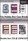Patrick Mahomes 2025 Leaf Metal Sports Heroes 1x Case Break #22