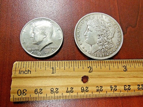 1974 Kennedy Half Dollar Coin - 第 6/6 張圖片