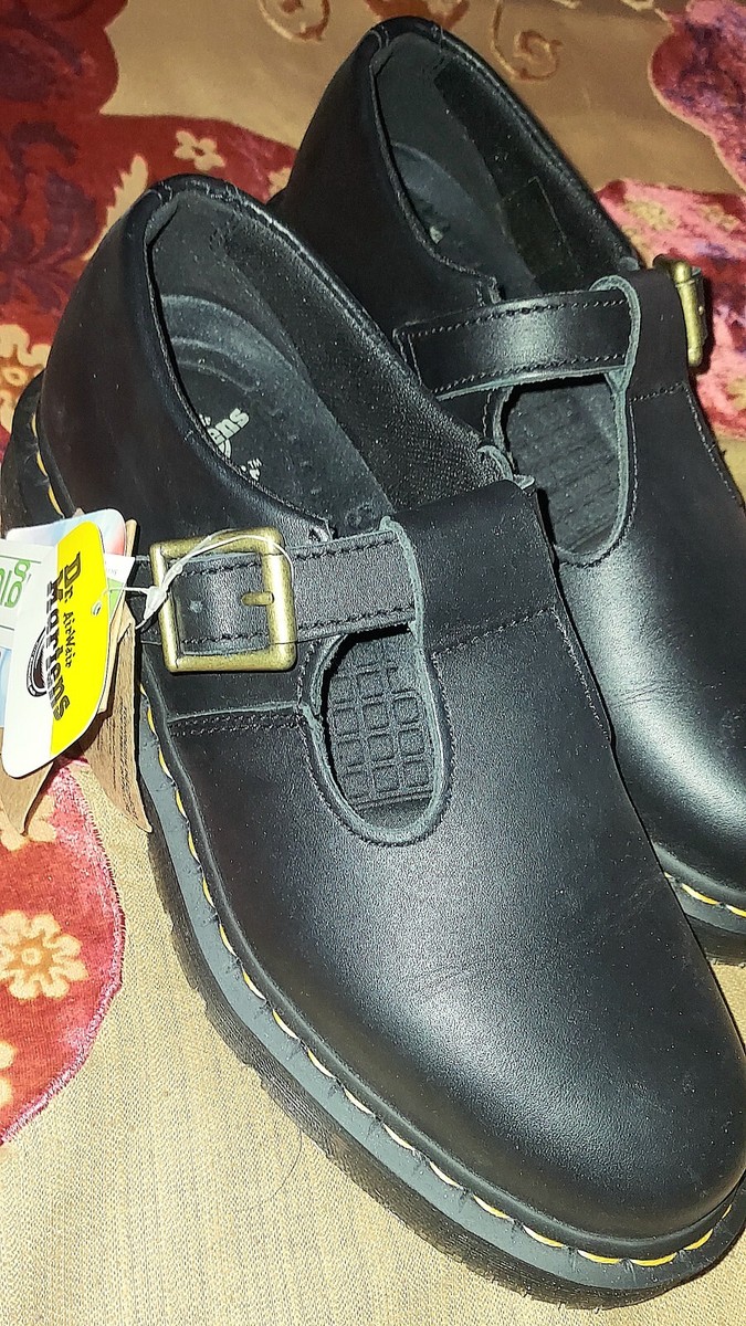 Dr. Martens Polley Womens sz 10 Slip Resistant Full Grain T Dr. Martens Polley Womens sz 10 Slip Resistant Full Grain T