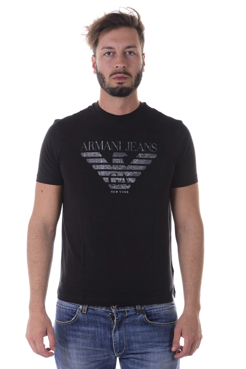 T shirt top armani noir