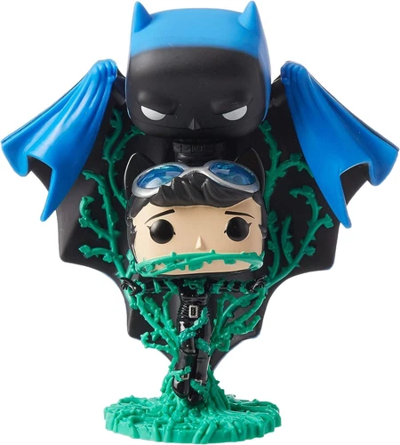 Funko Pop! DC Heroes 291 Batman and Catwoman Moment Gamestop NIB!
