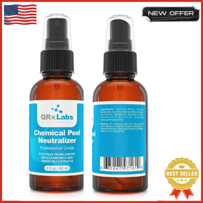 Chemical Peel Neutralizer - Skin pH Balancer for Salicylic, Lactic & Glycolic Ac