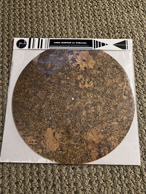 12″ Premium Cork Slipmat For DJ Turntables – Reduces Vibration & Static, Improves Grip, Handmade In USA