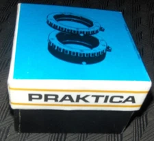 Set of 2 PRAKTICA adapters with the original box NEW.