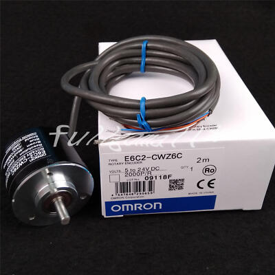 1PCS E6C2-CWZ6C 2000P/R E6C2CWZ6C Omron Rotary Encoder New