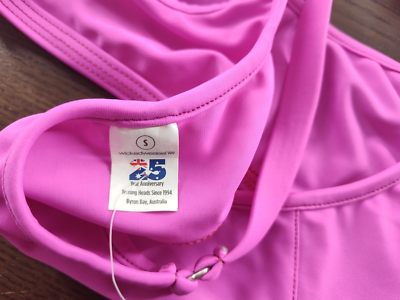 Wicked Weasel 25th Anniversary 358 Crop Bikini Top Atomic Pink