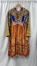 Vintage 1960s Afghan Dress Boho Dress Antique