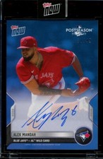 2022 Topps Now Postseason Alek Manoah Blue Auto Autograph #PS-73B #d 31/49