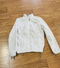 The North Face Fleece Jacket Off White Womens S