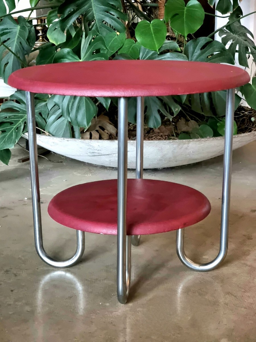 1940's Bauhaus Console Table Schlaufentisch Thonet Art Deco