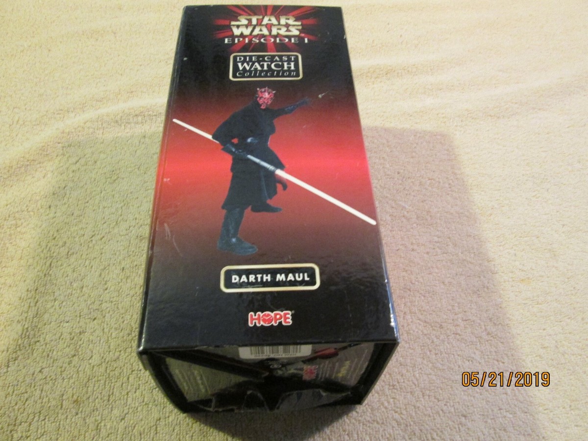 Star Wars Episode 1 Hope Industries Die-Cast Watch, Set of 4, New