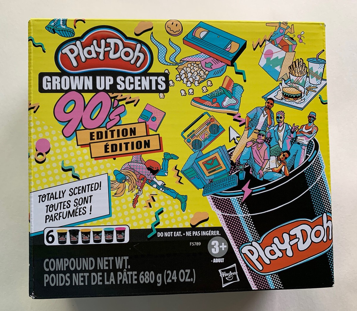 Play Doh 90s Grown Up Scents 6 Pk Limited Edition Boy Band VHS