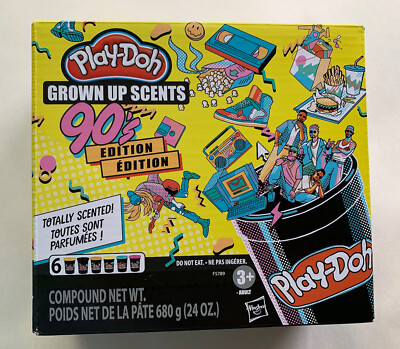 Play Doh 90s Grown Up Scents 6 Pk Limited Edition Boy Band VHS