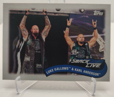 2018 Topps Heritage WWE Tag Teams and Stables #TT-5 Luke Gallows & Karl Anderson