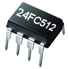 I2C Serial EEPROM Programmed with Lorem Ipsum Text / ASCII - 24FC512