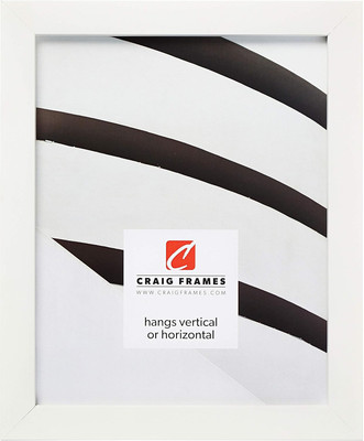 Confetti, Modern White Picture Frame, 24 X 36 Inch