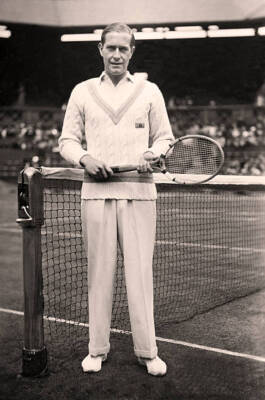 German amateur tennis champion Gottfried von Cramm Wimbledon circa- 1930s Photo