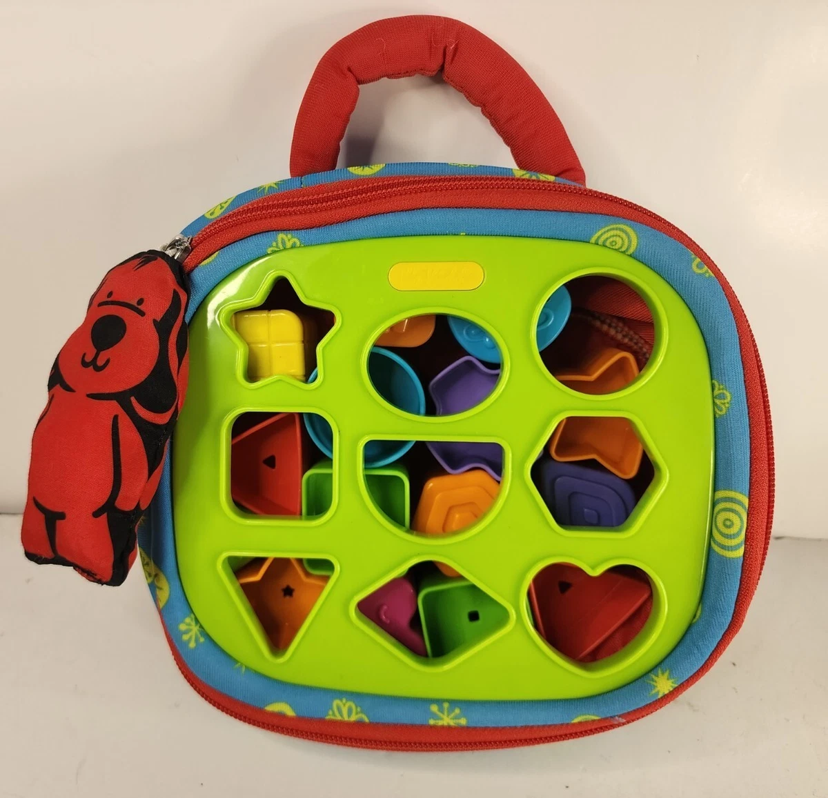 Melissa Doug K s Kids Take Along Shape Sorter Baby Toy With 2 Sided Activity