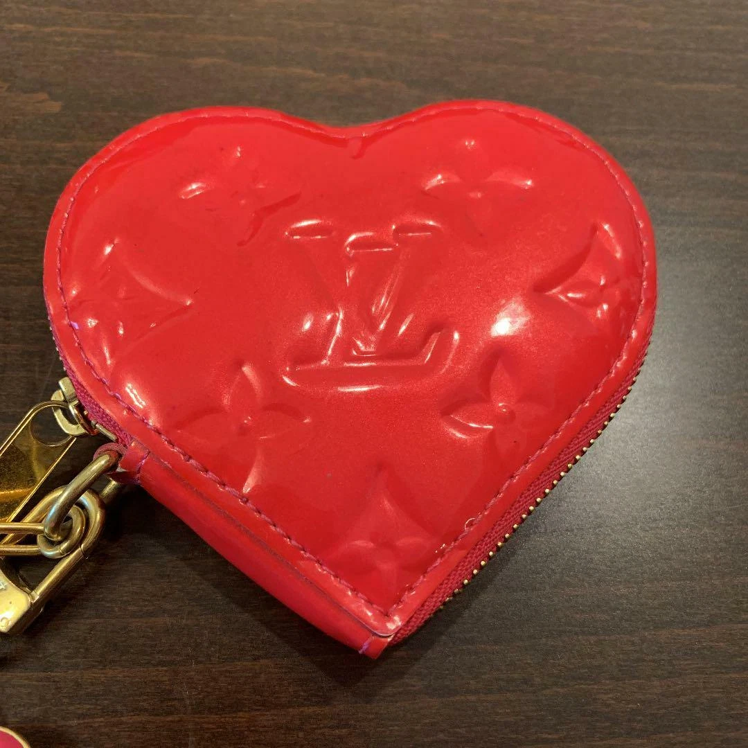 Louis Vuitton Heart Wristlet Coin Pouch