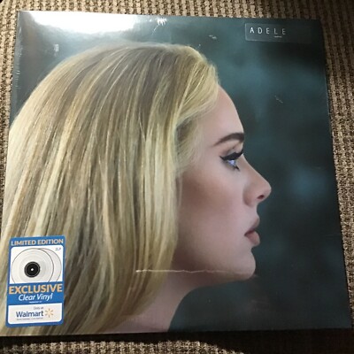 ADELE 30 2021 BRAND NEW 2-LP SET WALMART LIMITED EDITION CLEAR VINYL