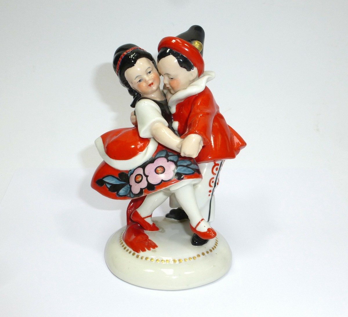 Art Deco Figure Hertwig & Co. Katzhütte 1920s | eBay