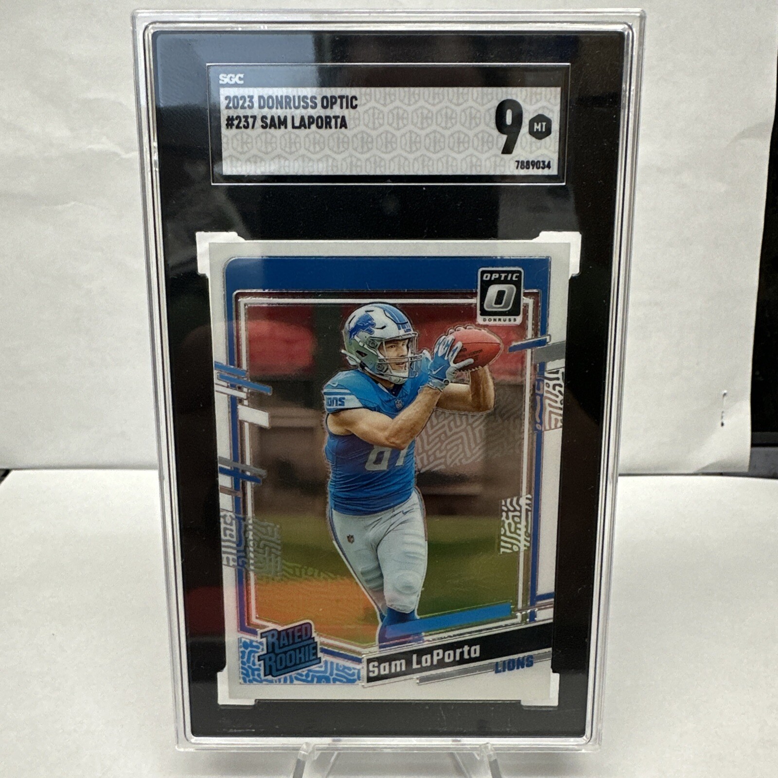 2023 Panini Donruss Optic Sam LaPorta RC #237 Lions