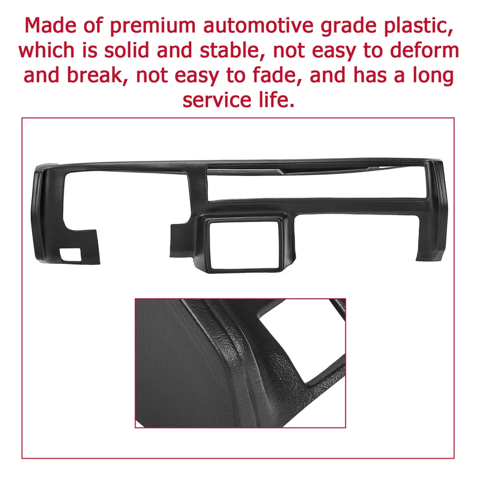 Tapa de tablero para Chevy Malibu 1981-1988 El Camino Monte Carlo GMC Caballero Foto 2 de 4