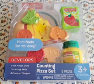 fisher price counting pizza set
