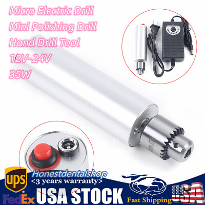 Micro Precise Small Electric Drill Mini Drilling Polishing DIY Hand Drill Tool