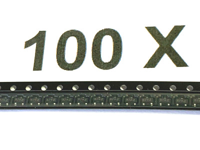 BCX71J, 100mA, 45V, PNP, 250mW, 150°, Bipolar, SMD Transistor, SOT23, 100 Stück