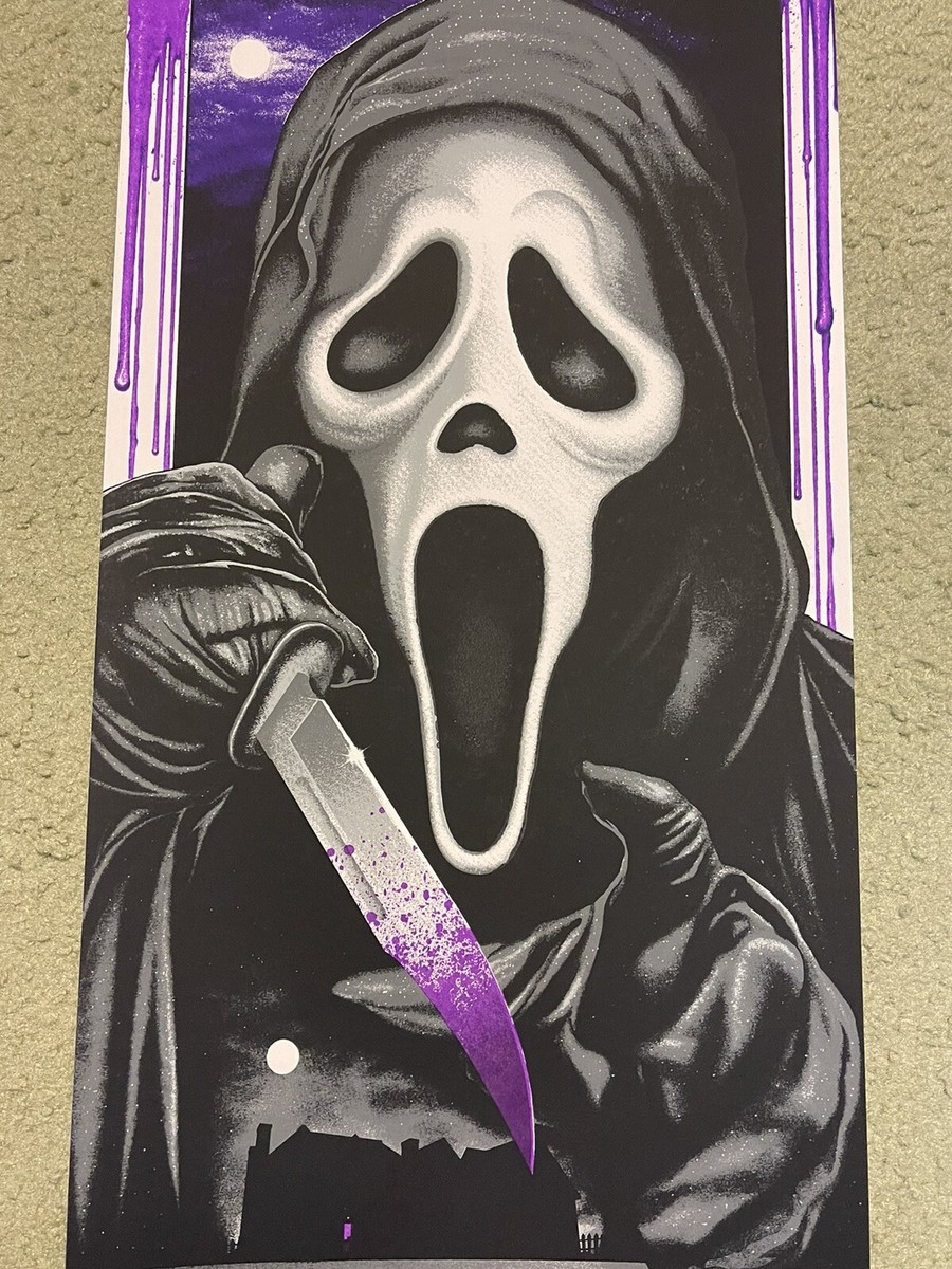 T-shirt Scream Ghostface - Hommage à Wes Craven - Coton - Toutes Tailles Disponibles - Neuf