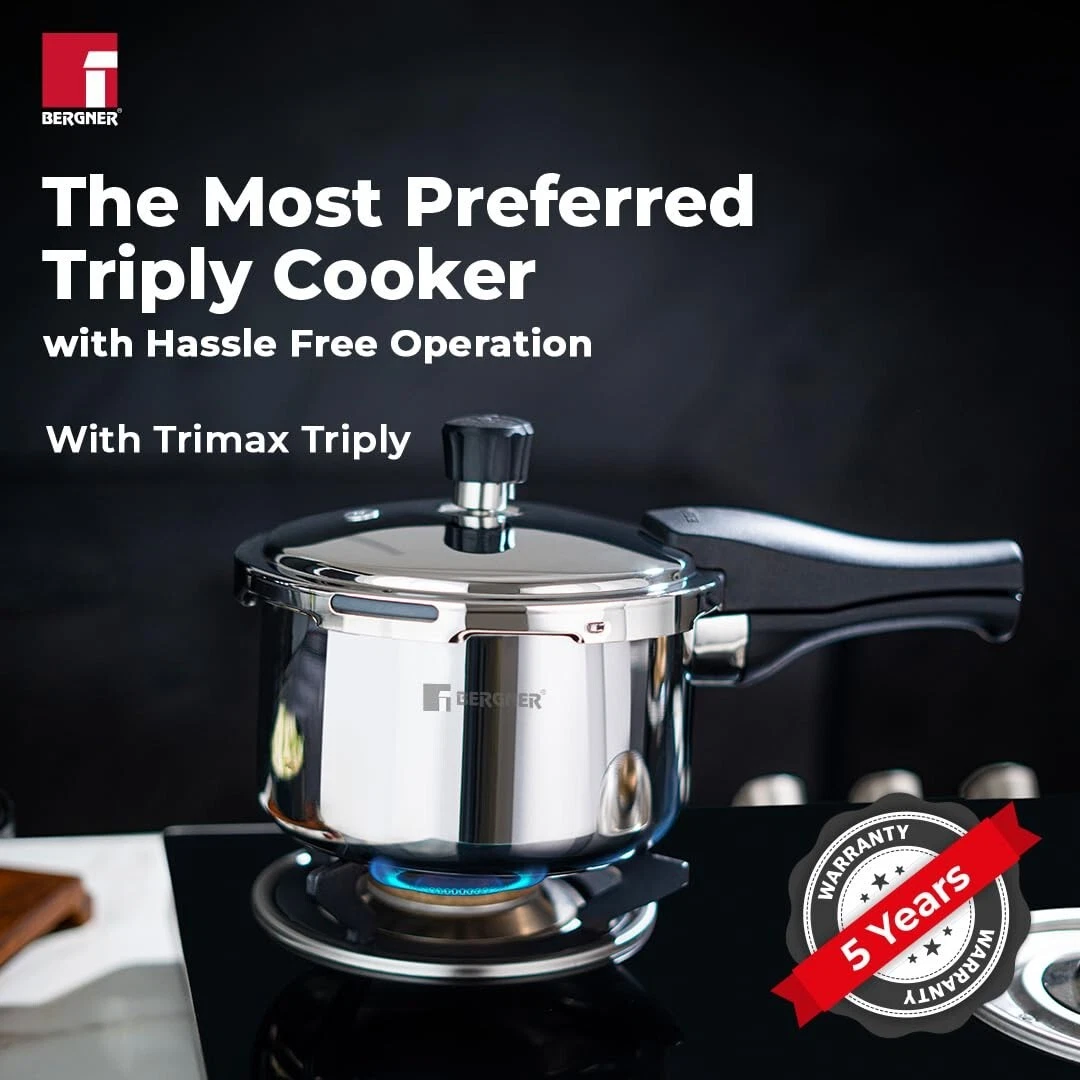 Bergner pressure cooker price sales