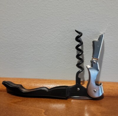 Bar Key  Double-Hinged Corkscrew Stags Leap Winery  Wine Opener 