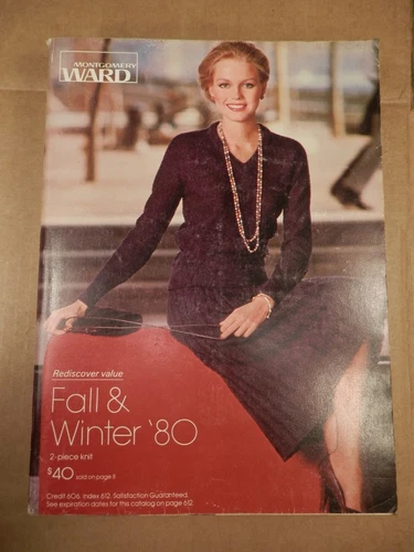 Vintage 1980 Montgomery Ward Fall & Winter Catalog, Fashion, Tools, Household+