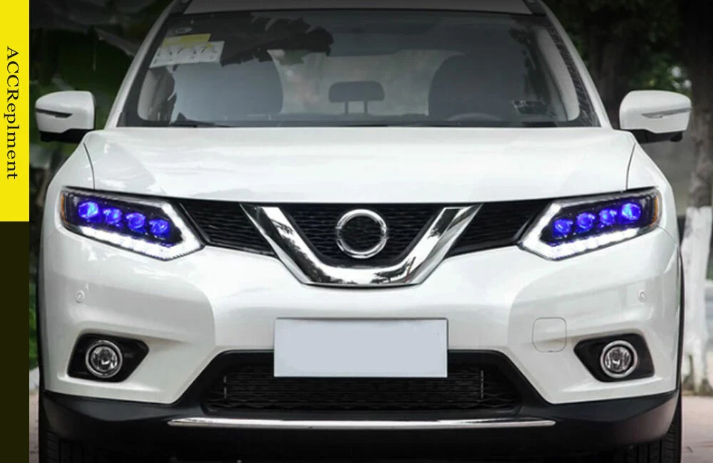 For 2014 2015 2016 Rogue Halogen w/LED DRL Headlight Replacement