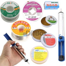 Solid Grease Rosin Soldering Flux Paste 0.5mm Soler Wire PCB Welding Sucker DIY