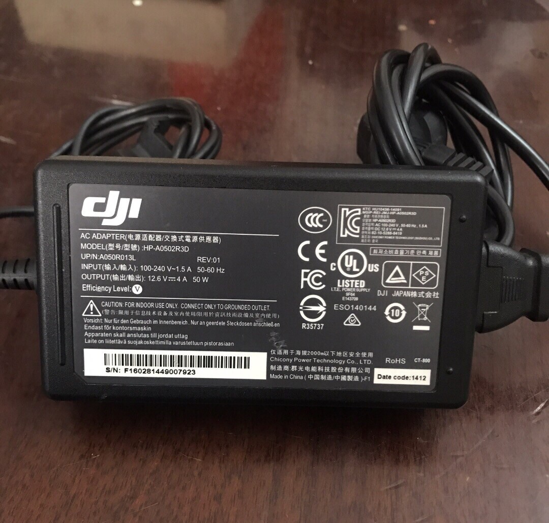 DJI HP-A0502R3D 4A 50W Power charger /Power Cables/adapter