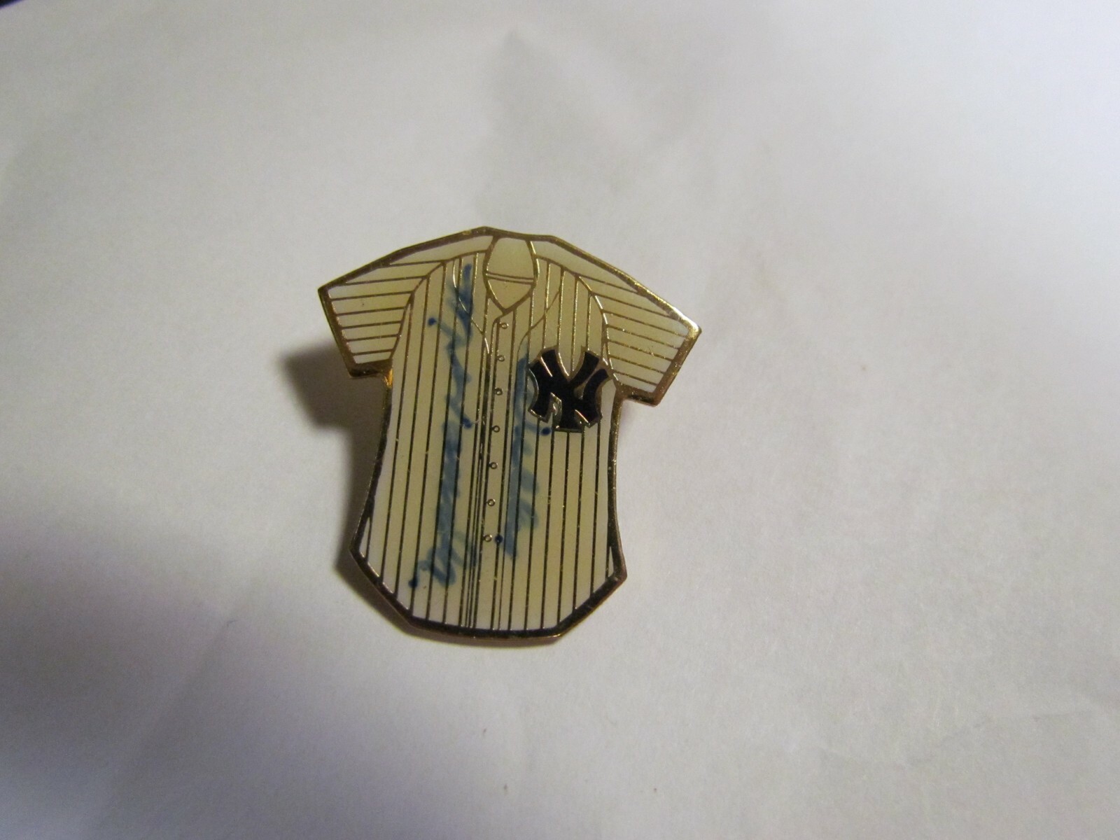 Dick Tidrow Autographed Signed New York Yankees Willy Miranda Pin Beckett Pre-Certified 