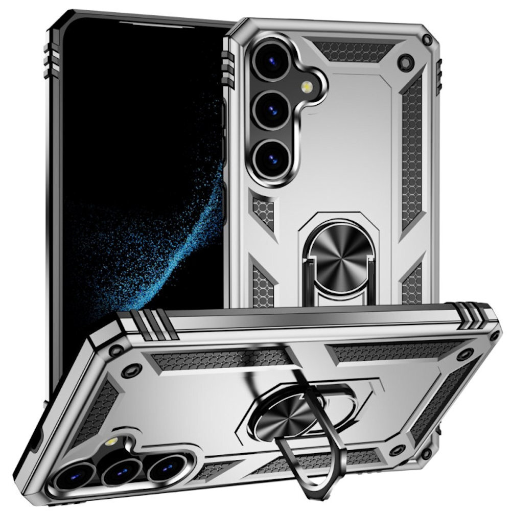Military Grade Hybrid Case with Ring Grip for Samsung Galaxy S24