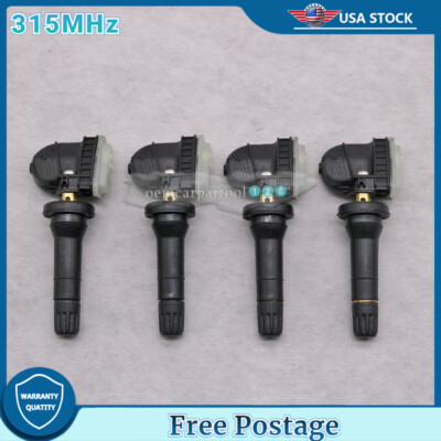 #ad Set 4 Tire Pressure Monitoring Sensor For Subaru Legacy Outback 2018 2019 315MHz $36.65