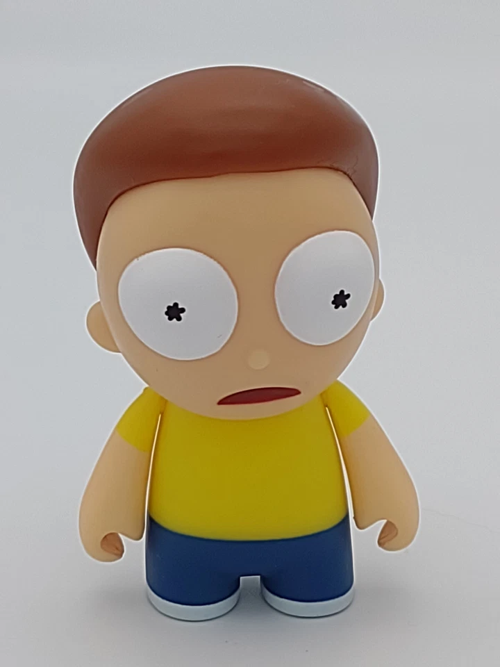 Kidrobot Adult Swim Series 2 Morty 3" Vinyl Mini Figure Damaged Box - Image 2 of 3