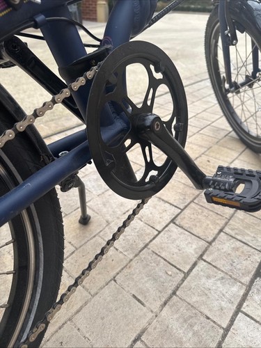 TERN Folding Bike Link D8 In Purple Ridden Once - Picture 10 of 13
