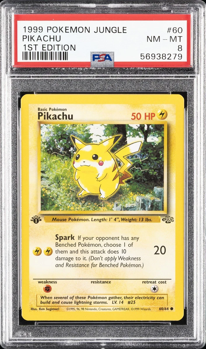 Pikachu Pokémon TCG Professional Sports Authenticator (PSA