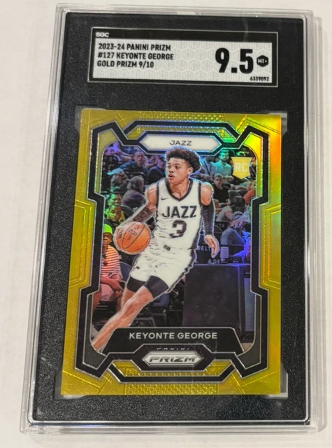 Keyonte George True Gold Prizm /10 Rookie Sgc 9.5 INVEST!