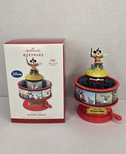 Hallmark Keepsake The Band Concert Mickey Mouse Ornament Light Sound Motion 2013