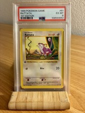 Rattata PSA-6 1st Edition shadowless Base Set Pokémon English TCG