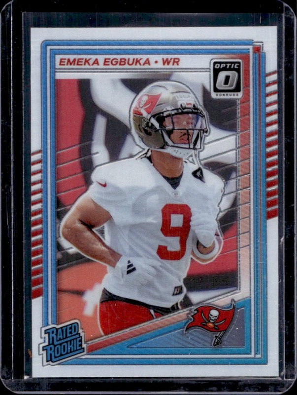 2025 Panini Donruss Optic Emeka Egbuka Rated Rookie #265 Buccaneers