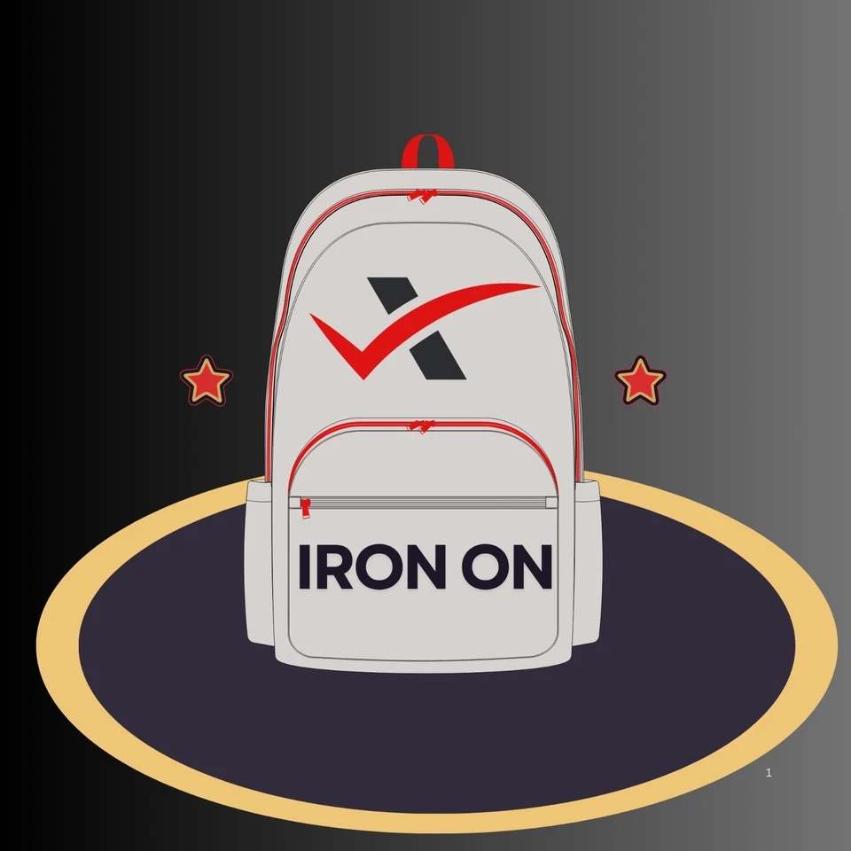 Check Mark X Symbol Patch Embroidered Iron On Sew On Trendy Badge Applique - Image 4 of 4