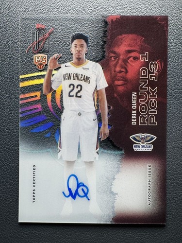 2025 Topps Signature Derik Queen Base (RAW)