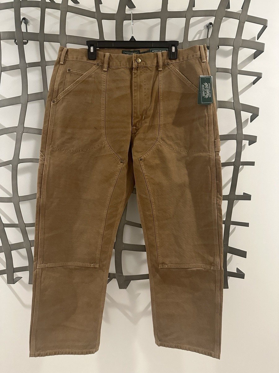 Ralph Lauren Polo Country Pants Double Knee Canvas Carpenter Loop